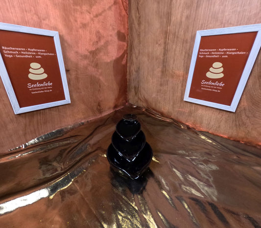 Keramik Rückfluss Räucherkegel Brenner Blätter