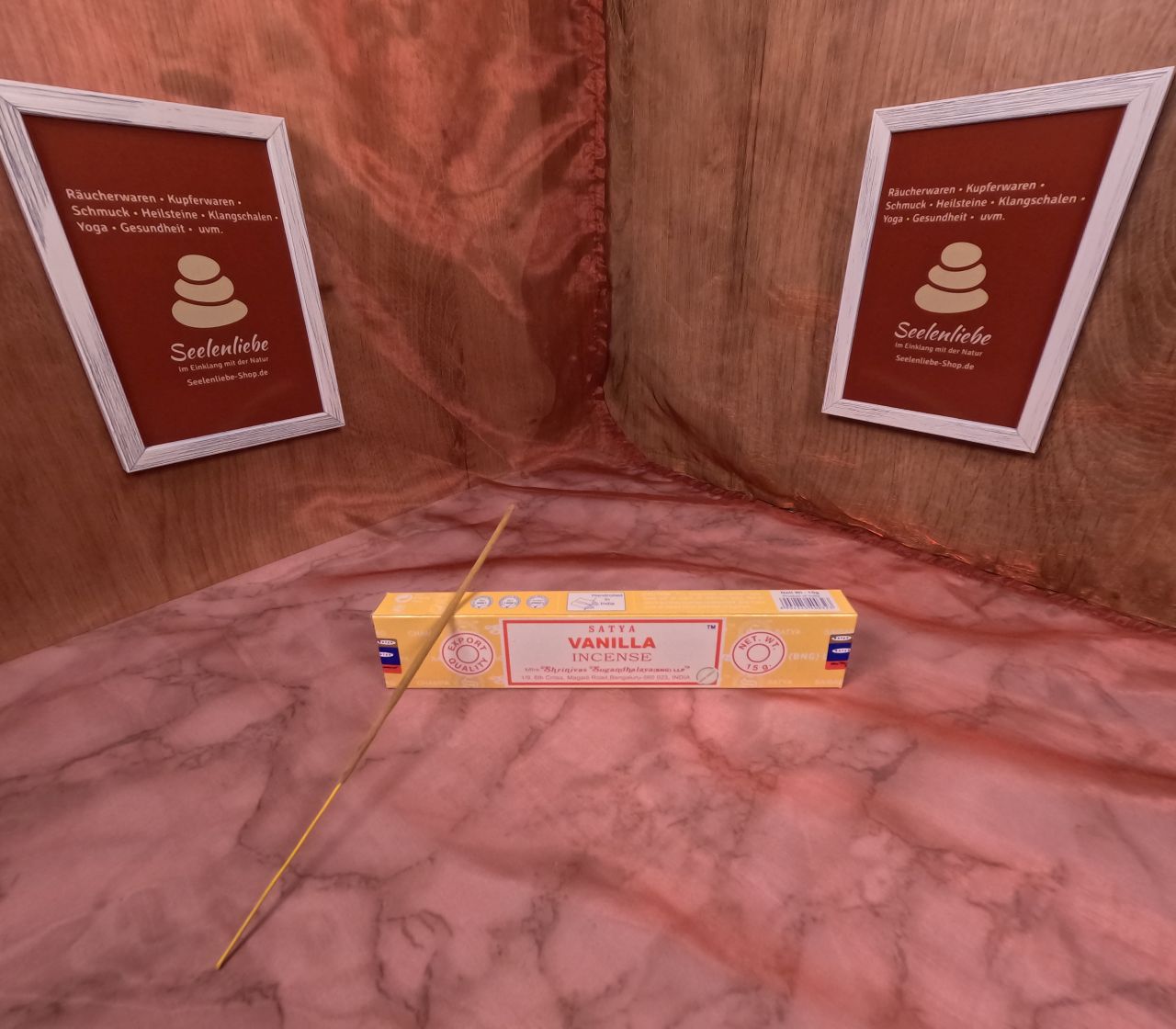 Räucherstäbchen Satya Vanilla