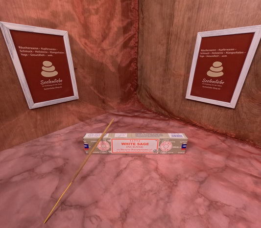 Räucherstäbchen Satya White Sage (Weißer Salbei)